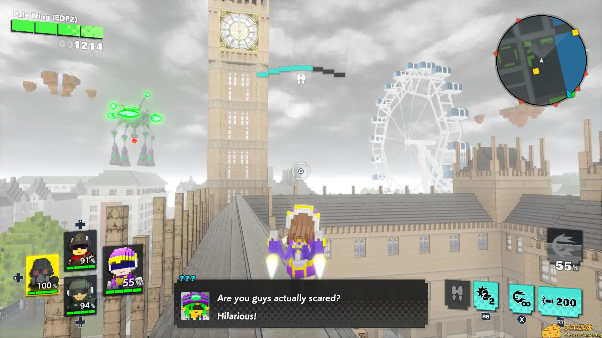 [PC]数码方块地球防卫军2/EARTH DEFENSE FORCE: WORLD BROTHERS 2/支持网络联机