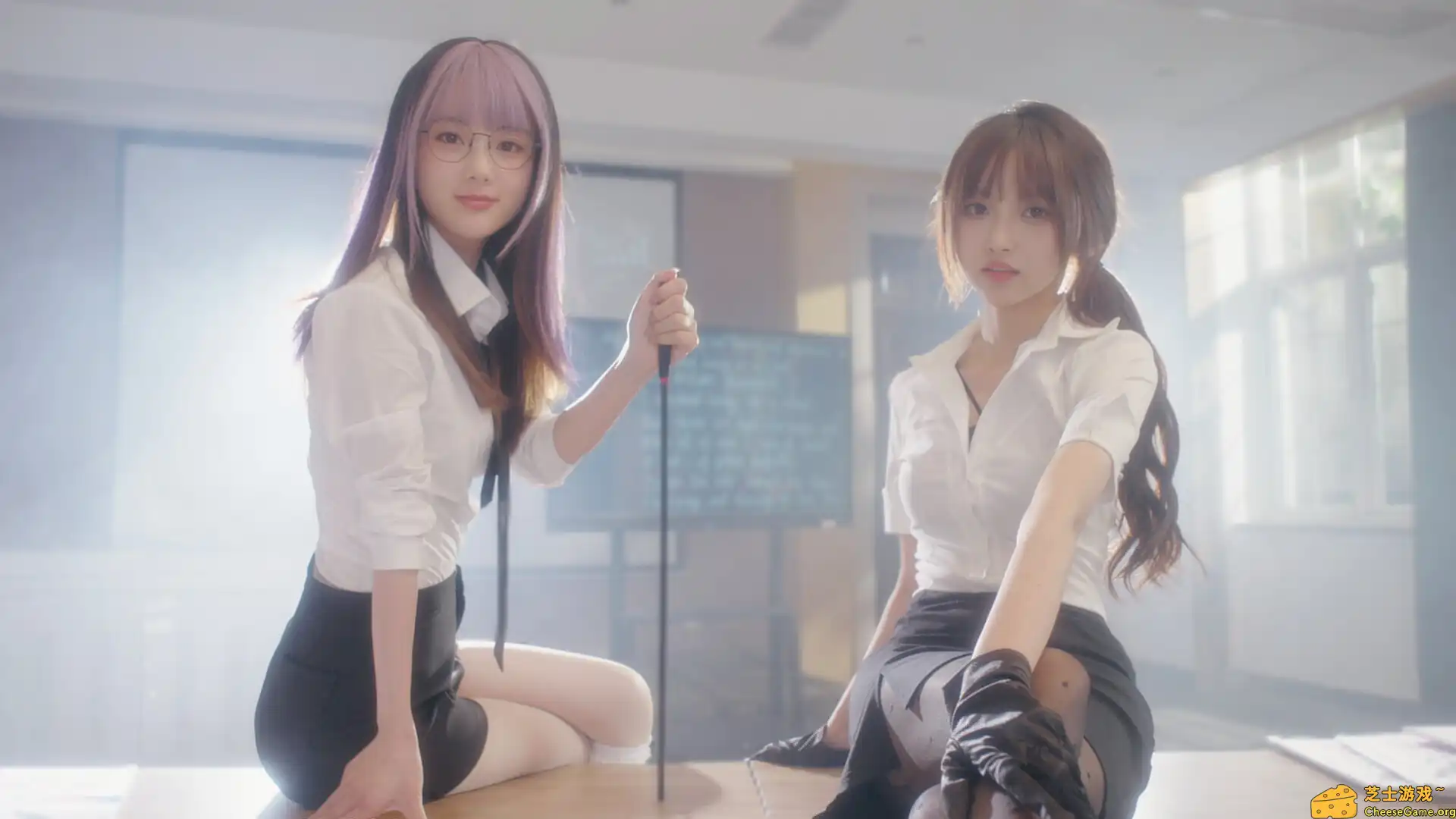 [PC]美女，请别影响我学习/Knowledge, or know Lady