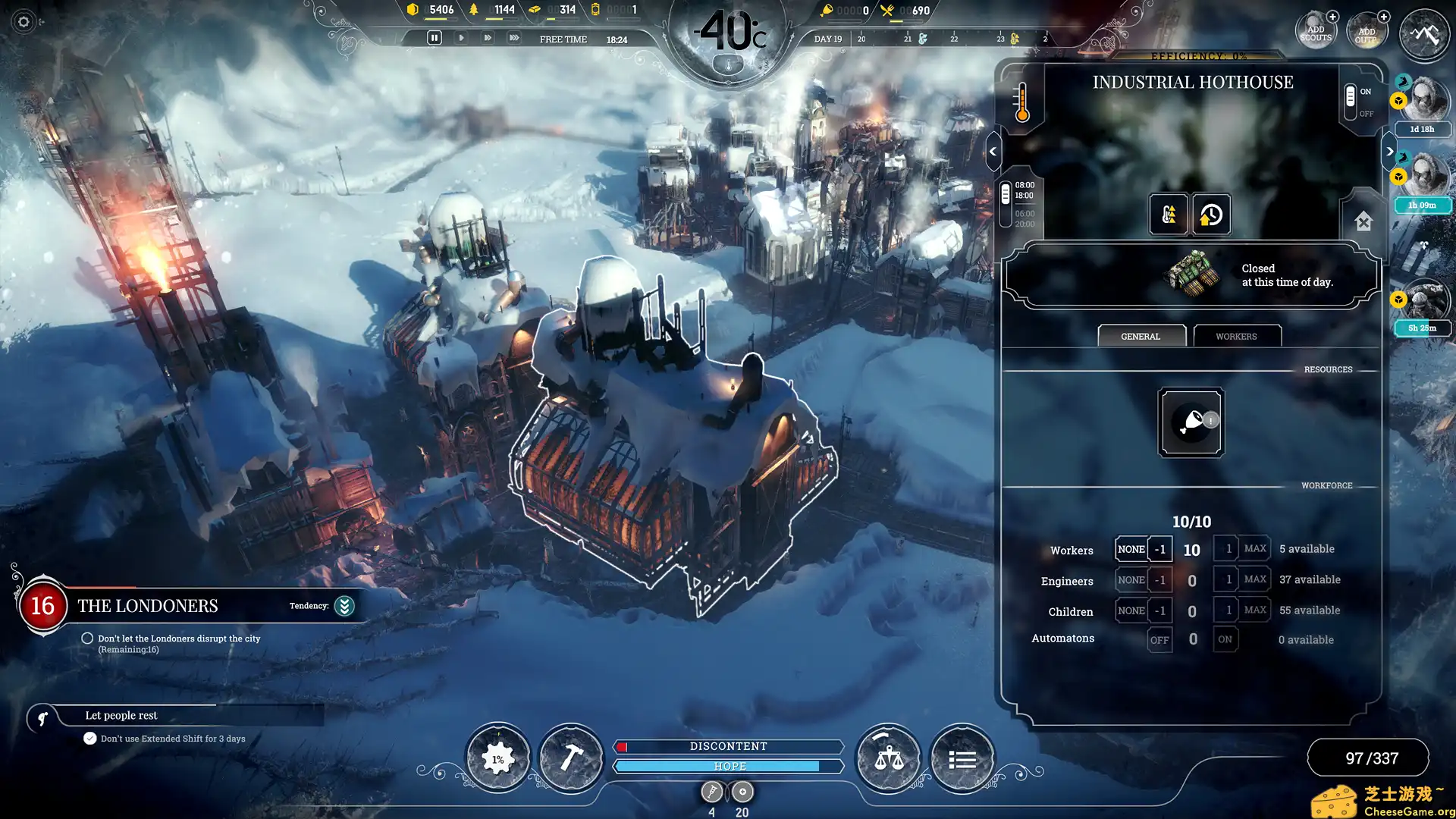 [PC]寒霜朋克/冰汽时代/Frostpunk