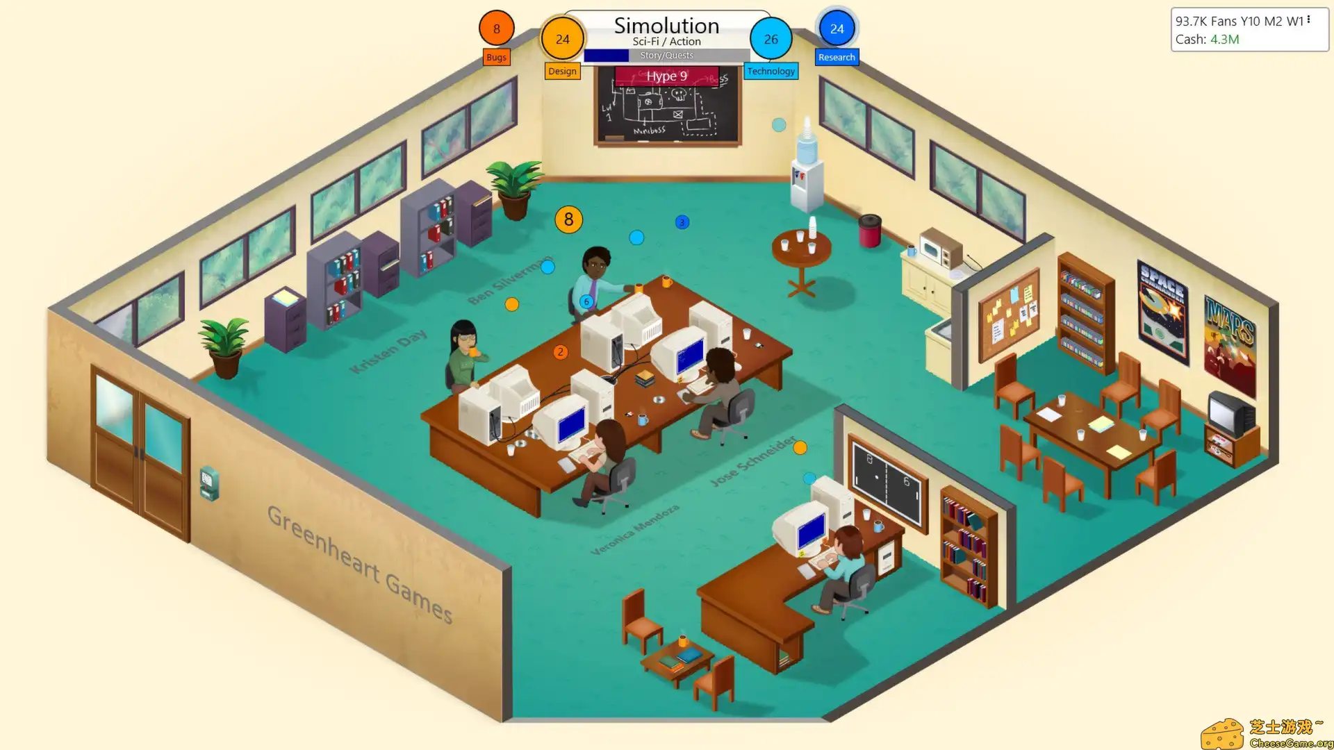 [PC]游戏开发巨头/游戏发展国/Game Dev Tycoon