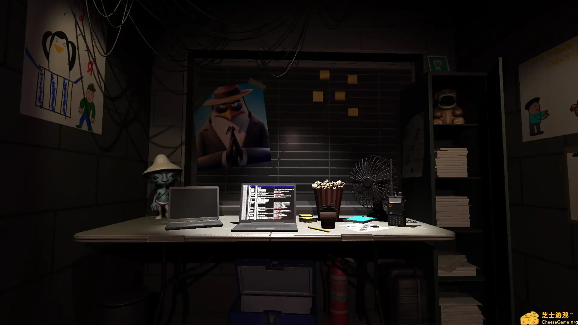 图片[1] [PC]五夜守卫企鹅/Five Nights With Los Penguinos | 游戏截图