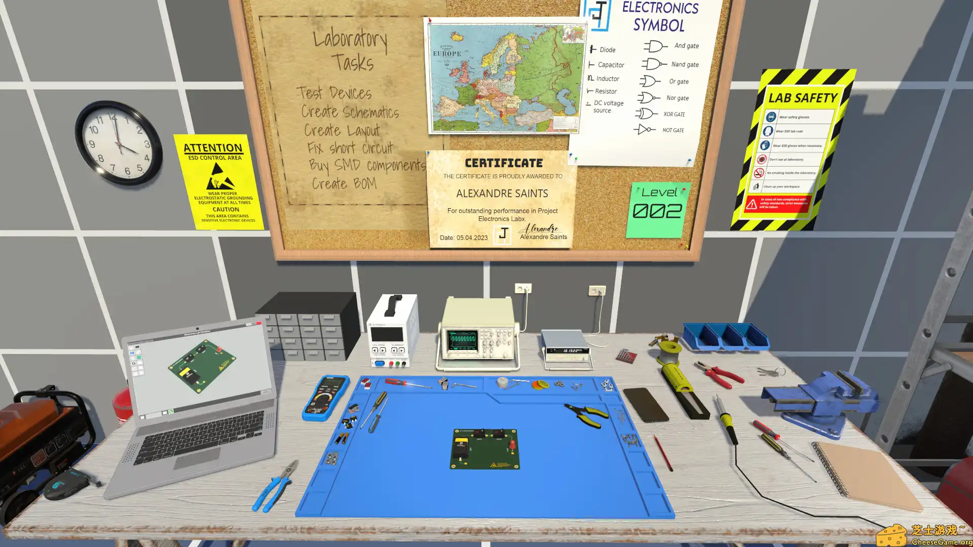 [PC]电子谜题实验室/Electronics Puzzle Lab