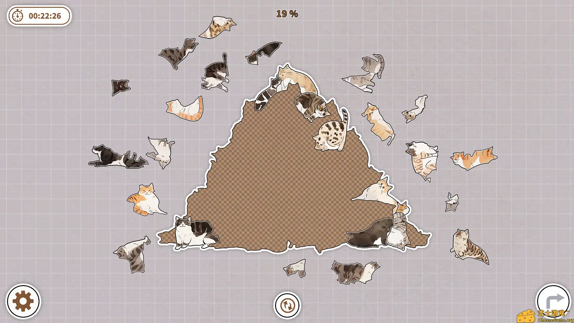 [PC]挤在一起的猫猫/Cats Huddled Together