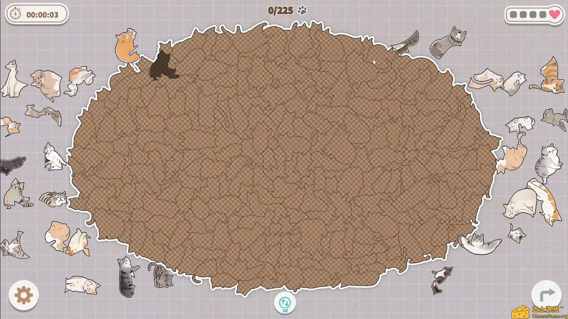 [PC]挤在一起的猫猫/Cats Huddled Together