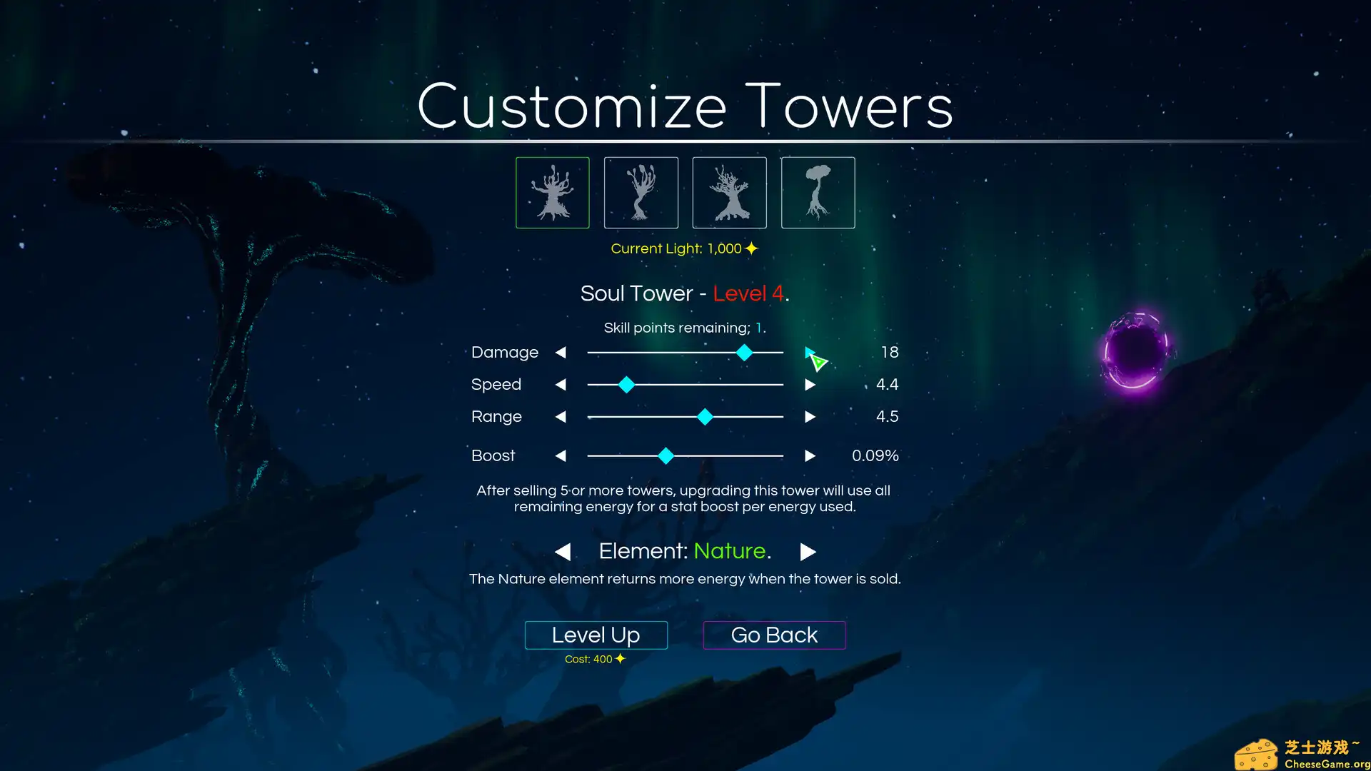 [PC]太空自然攻击塔防御/Space Nature Attack Tower Defense