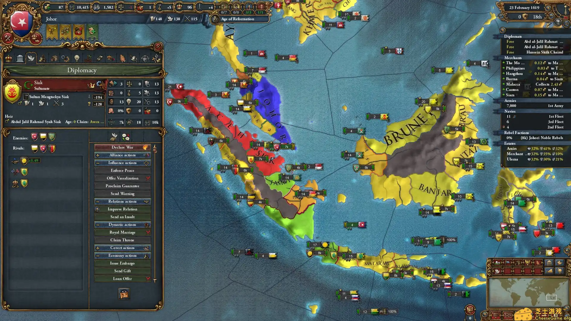 [PC]欧陆风云4/Europa Universalis IV/支持网络联机