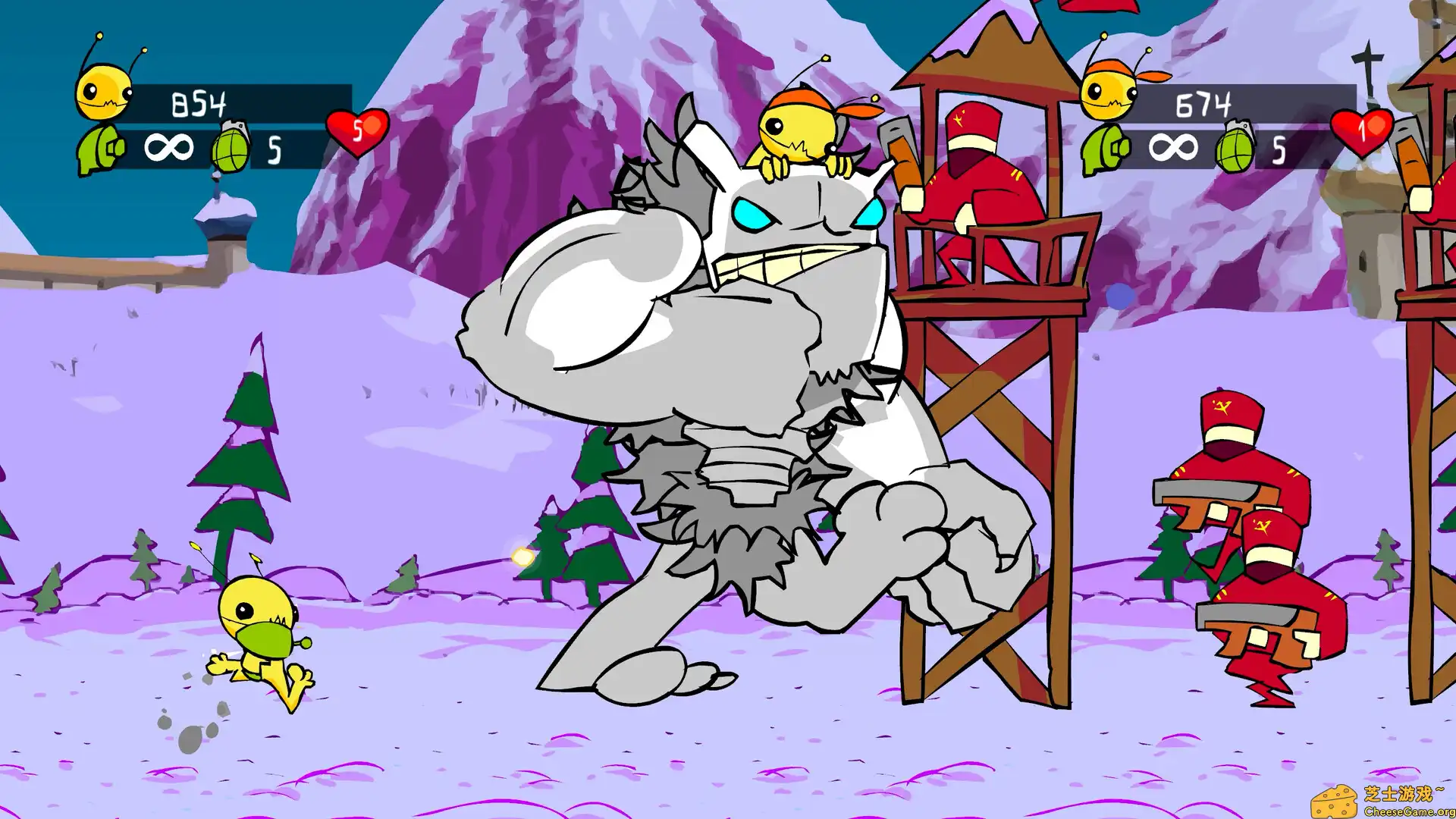 外星原人HD版游戏截图