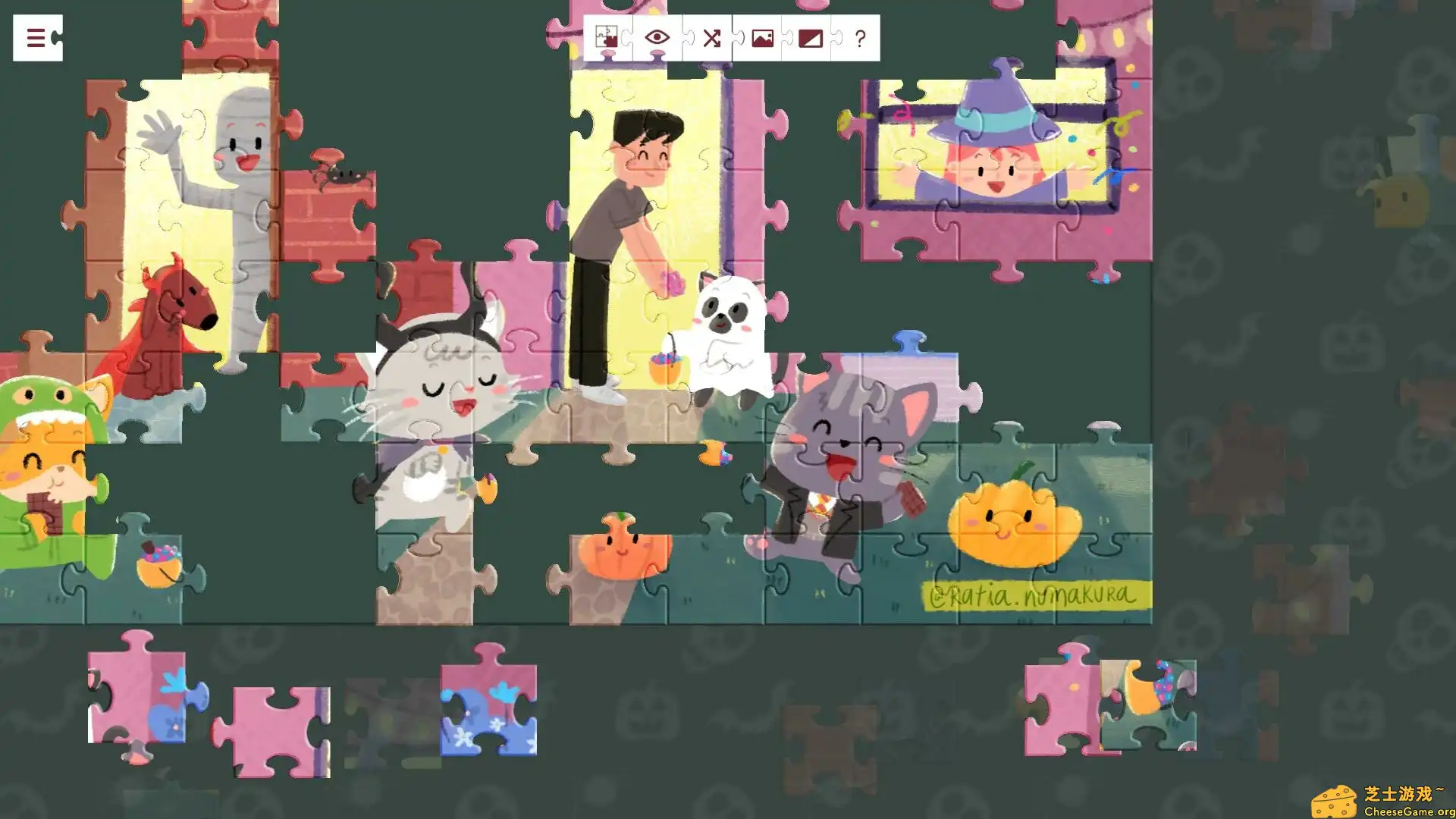 图片[3] [PC]好友在万圣节/Buddy and Friends on Halloween | 游戏截图