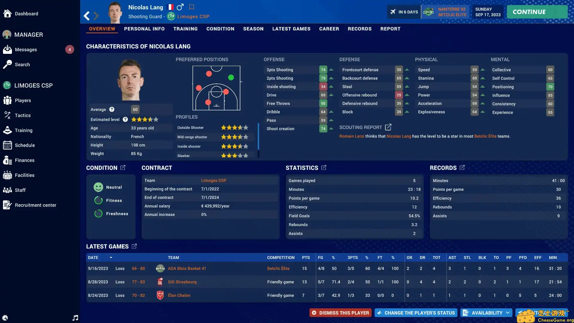 [PC]职业篮球经理2024/Pro Basketball Manager 2024