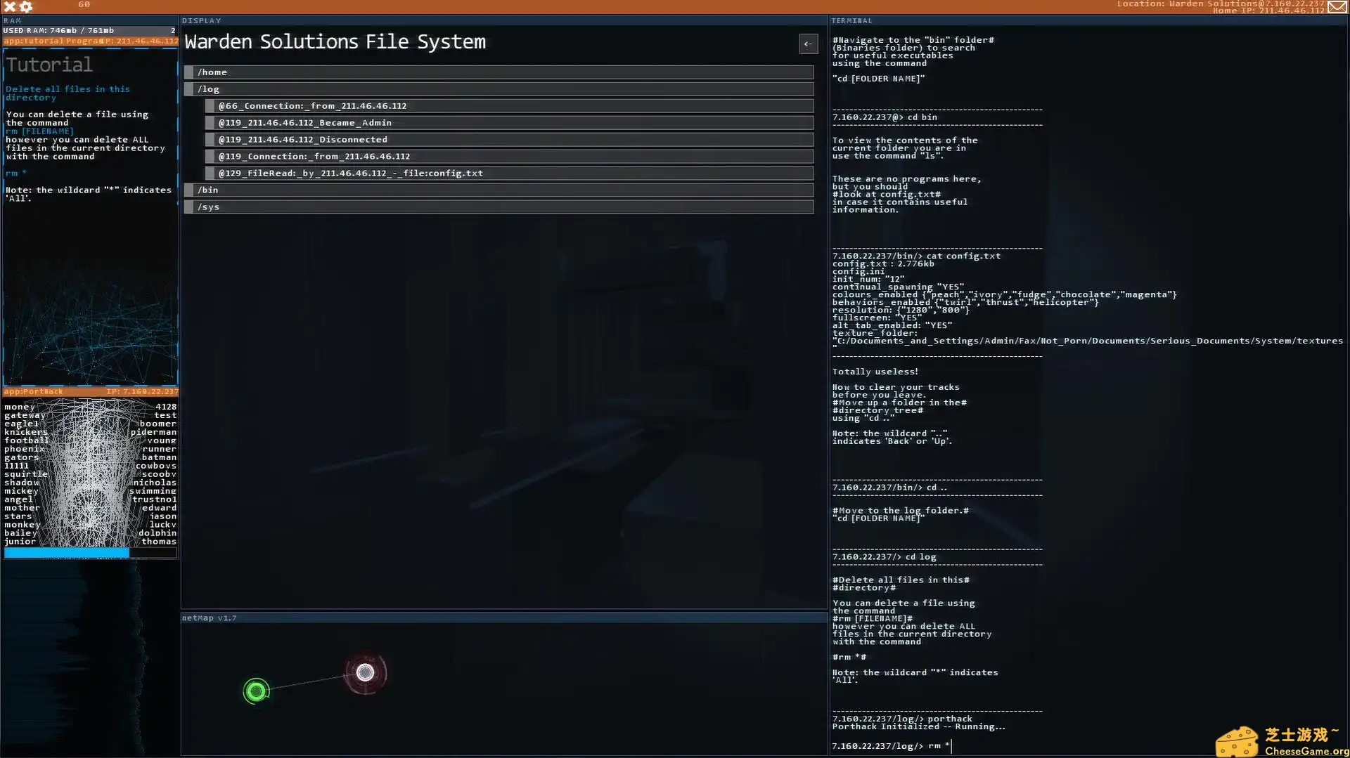 图片[3] [PC]黑客网络/Hacknet | 游戏截图