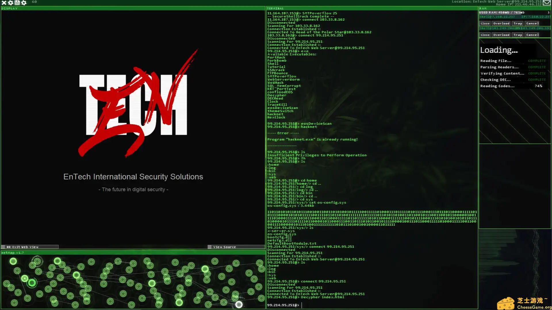 图片[4] [PC]黑客网络/Hacknet | 游戏截图
