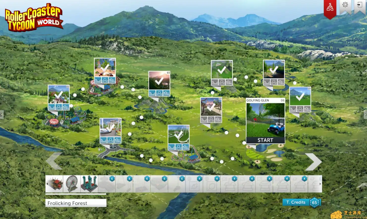 [PC]过山车大亨：世界/RollerCoaster Tycoon World