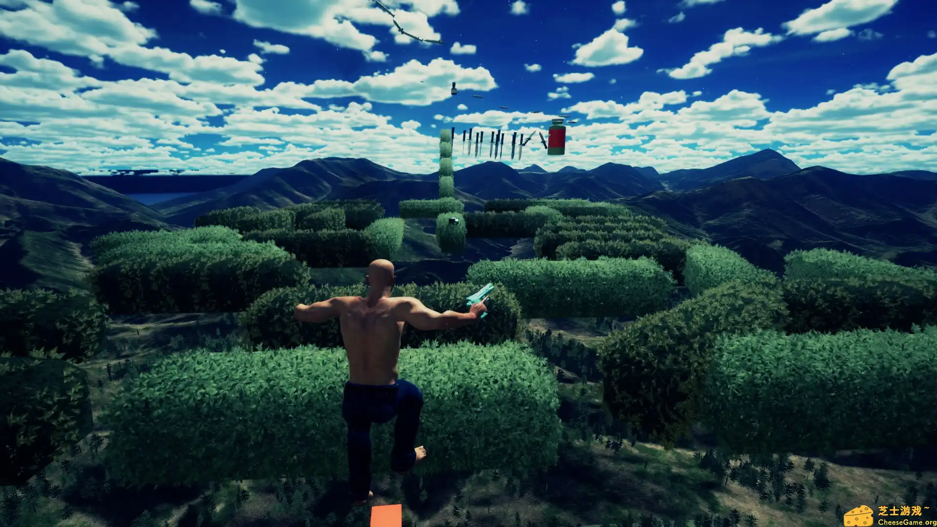 [PC]秃头男子攀登/Bald Man Climbs Up