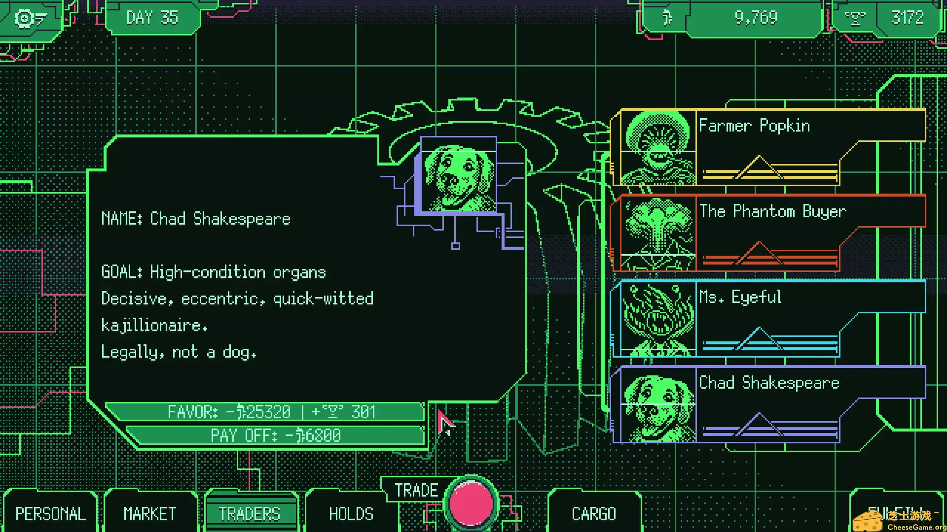 [PC]太空军阀器官交易模拟/Space Warlord Organ Trading Simulator