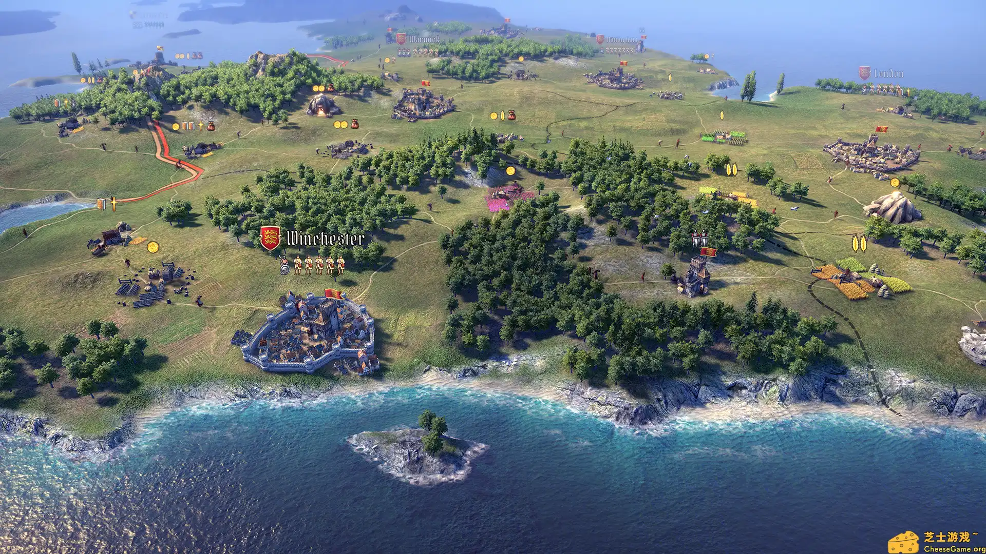 [PC]荣誉骑士2：君主/Knights of Honor II: Sovereign/支持网络联机