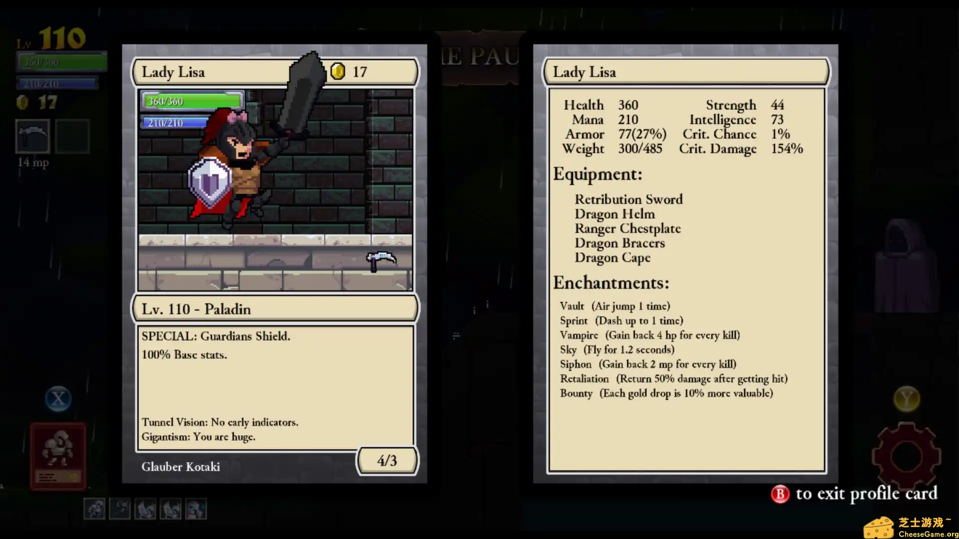 [PC]盗贼遗产/Rogue Legacy