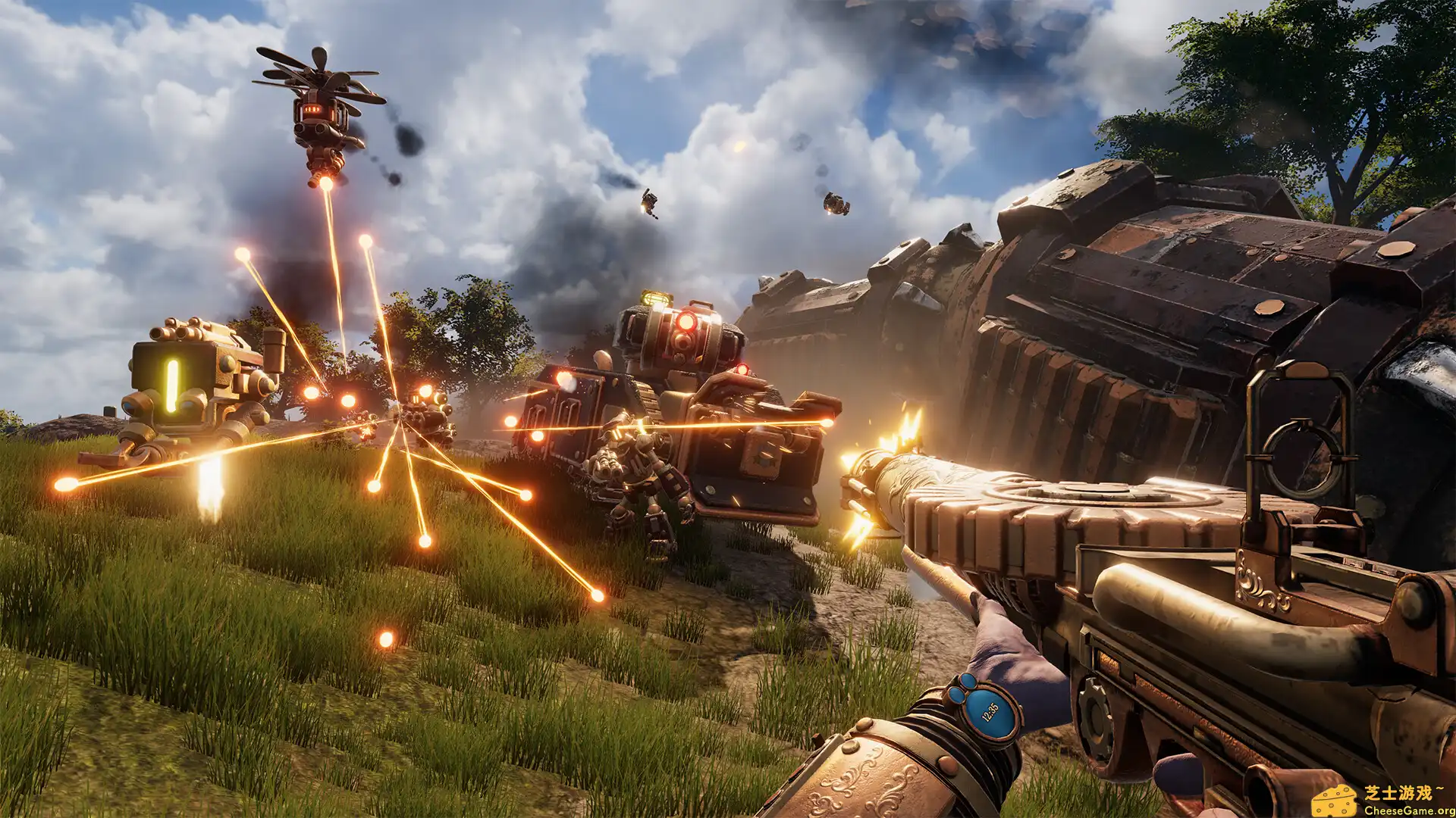 [PC]火山岛/火山钻地机/Volcanoids/支持网络联机