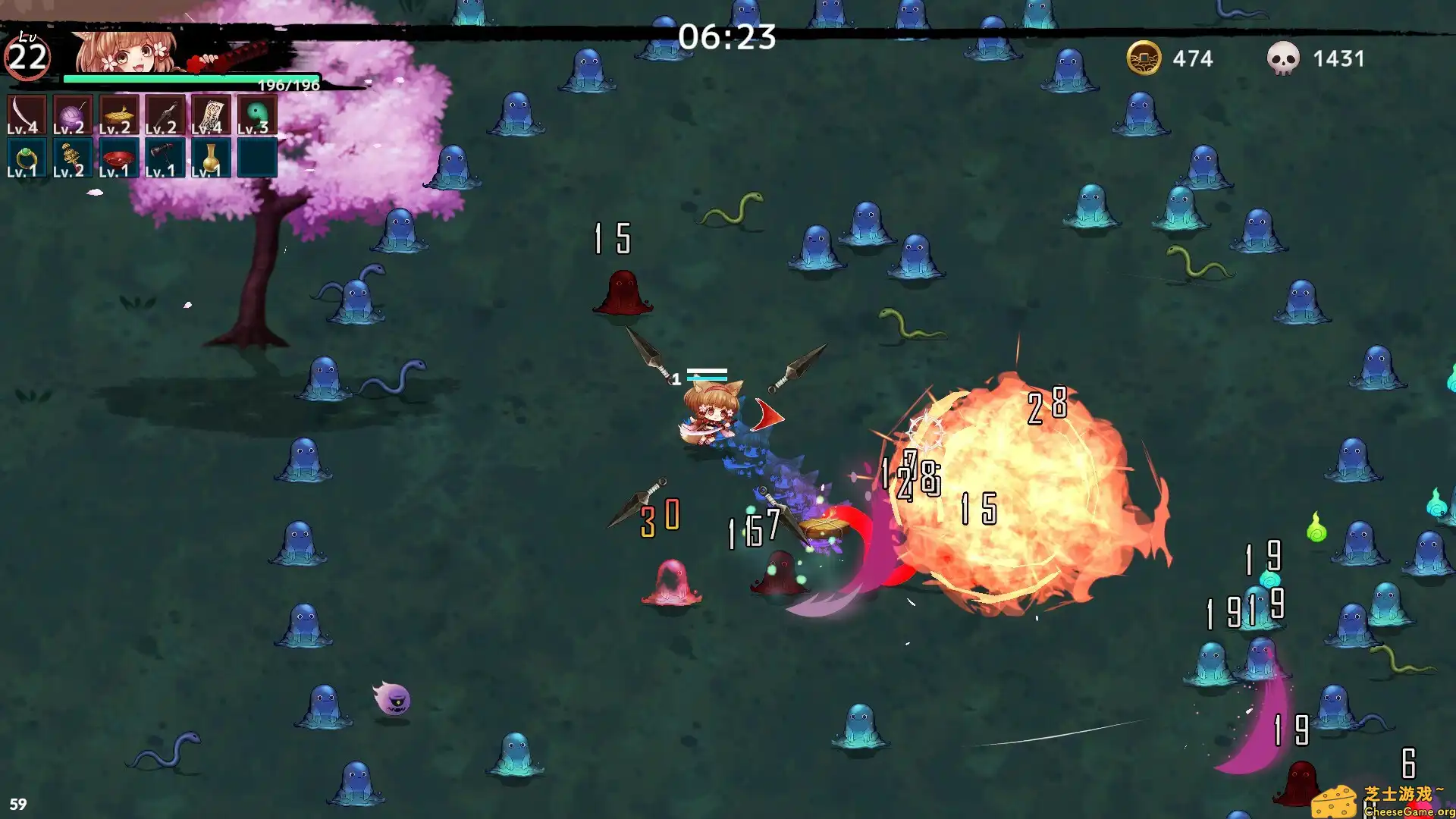 图片[2] [PC]武士幸存者 -战姬当千-/SAMURAI Survivor | 游戏截图