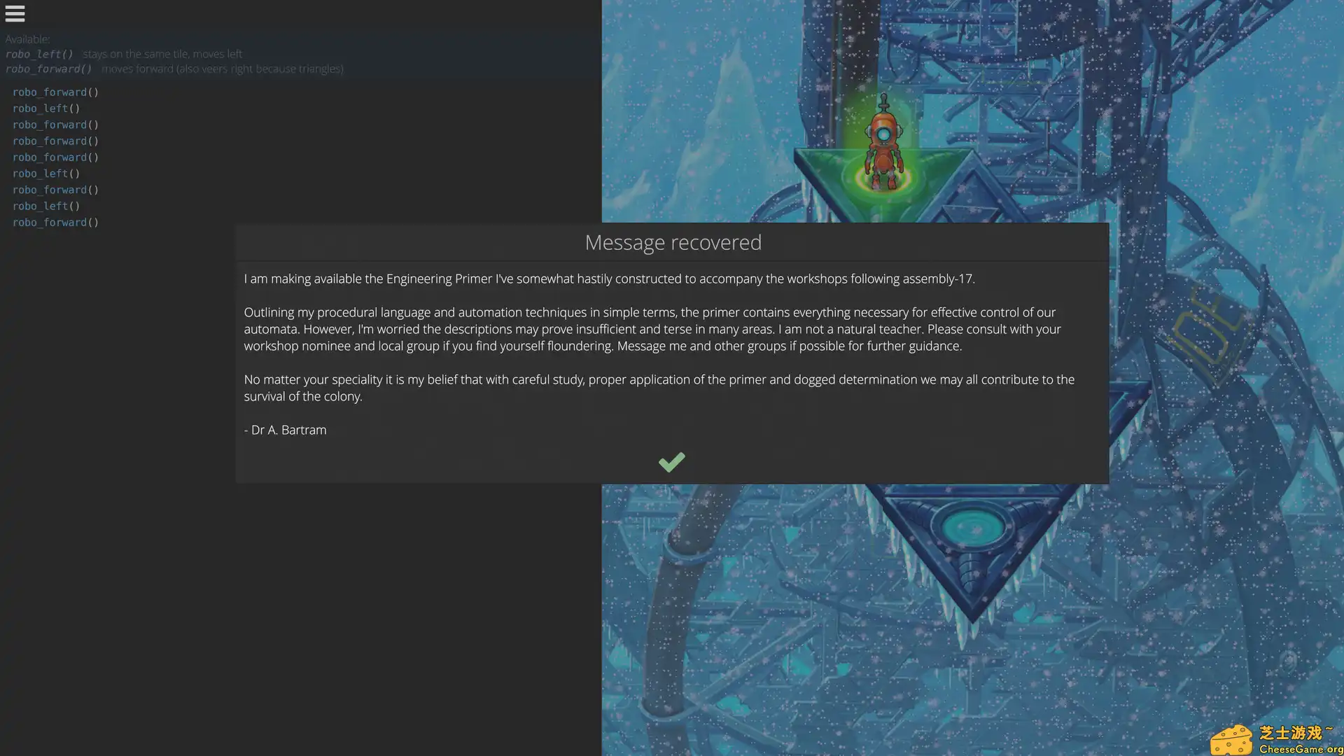 [PC]机器人指令/Robo Instructus