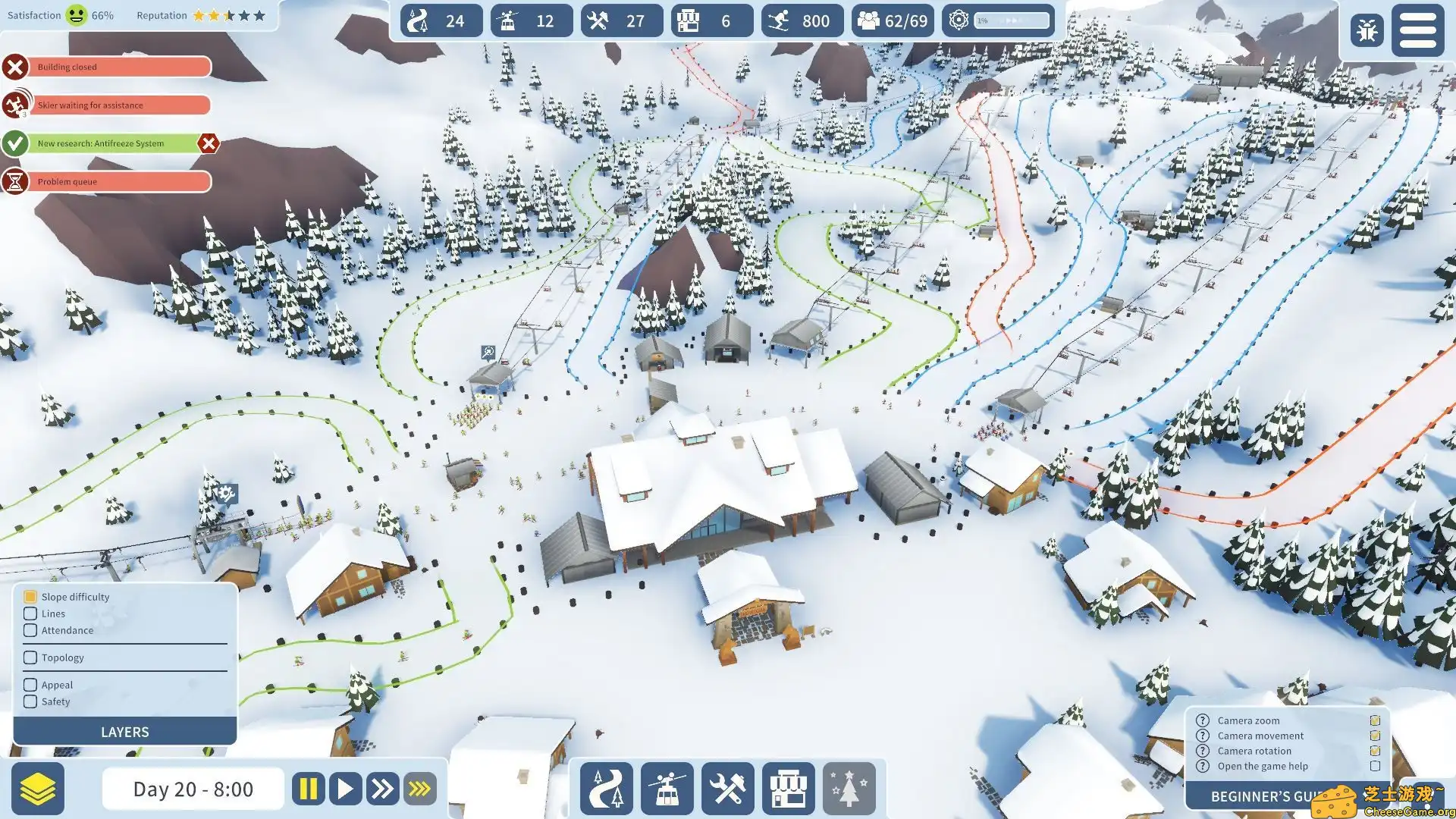 [PC]雪场大亨/Snowtopia: Ski Resort Builder