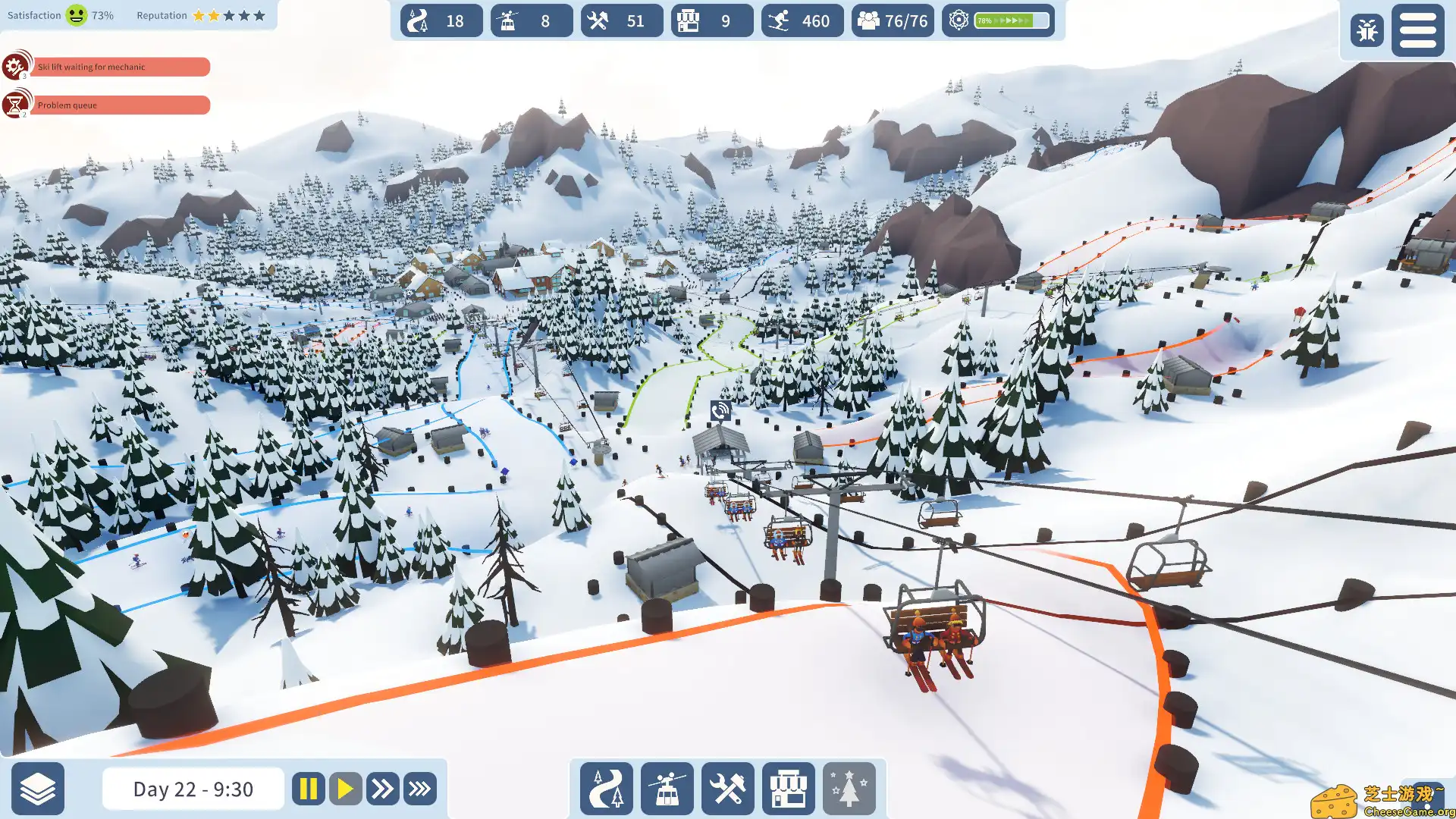 [PC]雪场大亨/Snowtopia: Ski Resort Builder
