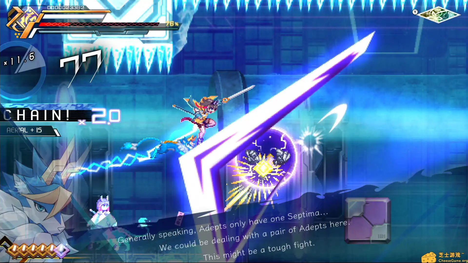 [PC]苍蓝雷霆3/Azure Striker GUNVOLT 3