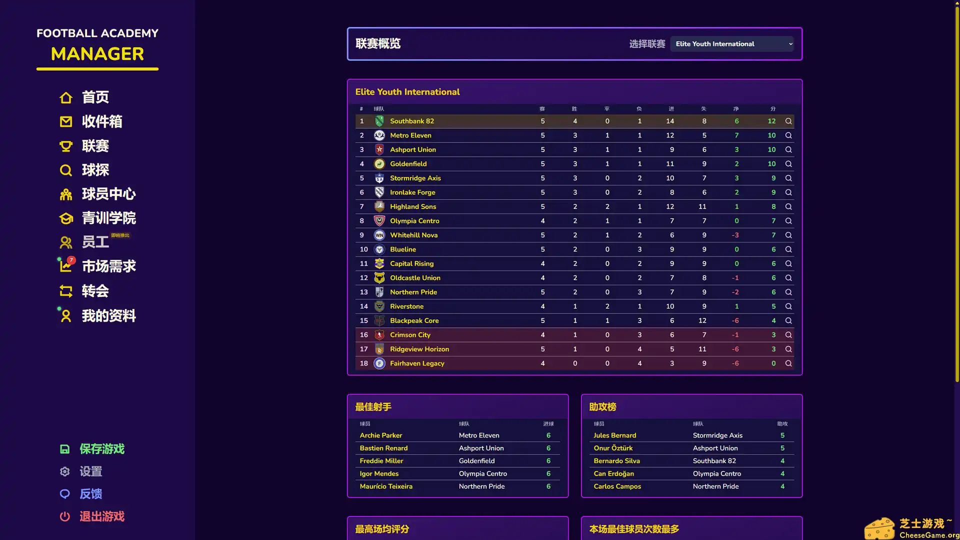 [PC]足球青训学院经理/Football Academy Manager