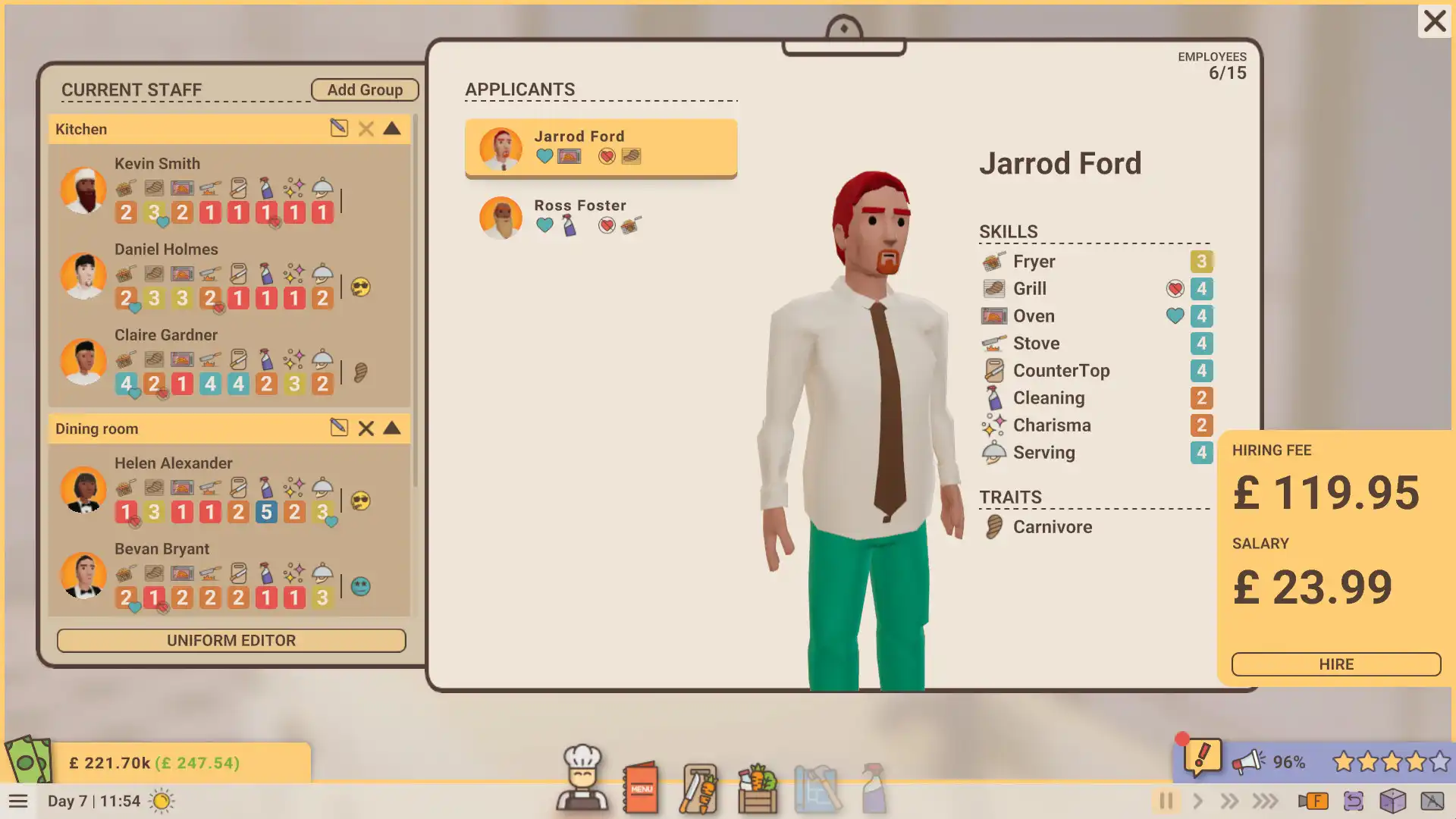 [PC]厨师长模拟器/Recipe for Disaster