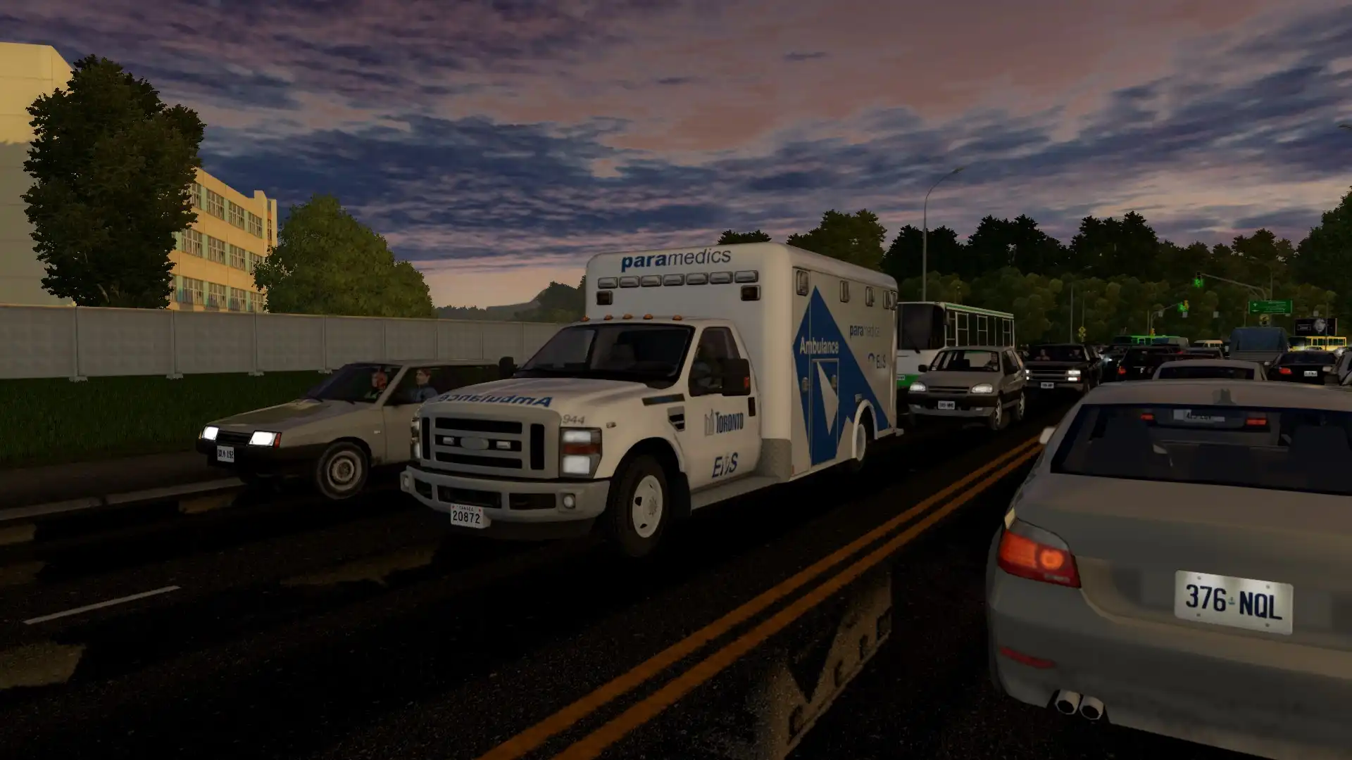 [PC]城市汽车驾驶/汽车驾驶模拟器/City Car Driving