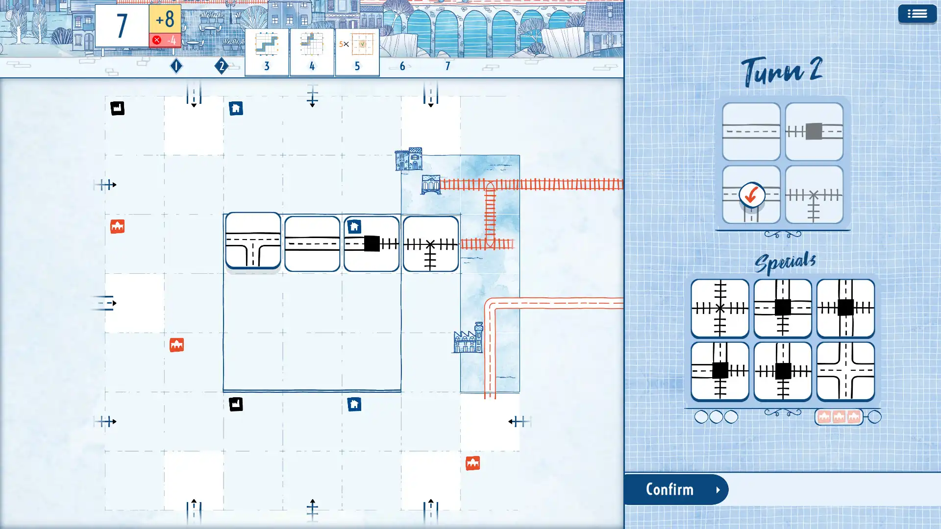 [PC]水墨铁道挑战/Railroad Ink Challenge