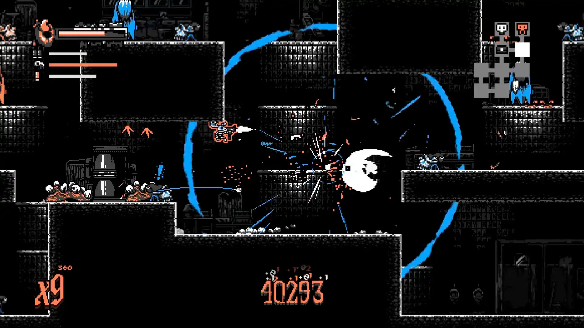 图片[1] [PC]黑白墓地：重制版/Nongunz: Doppelganger Edition | 游戏截图