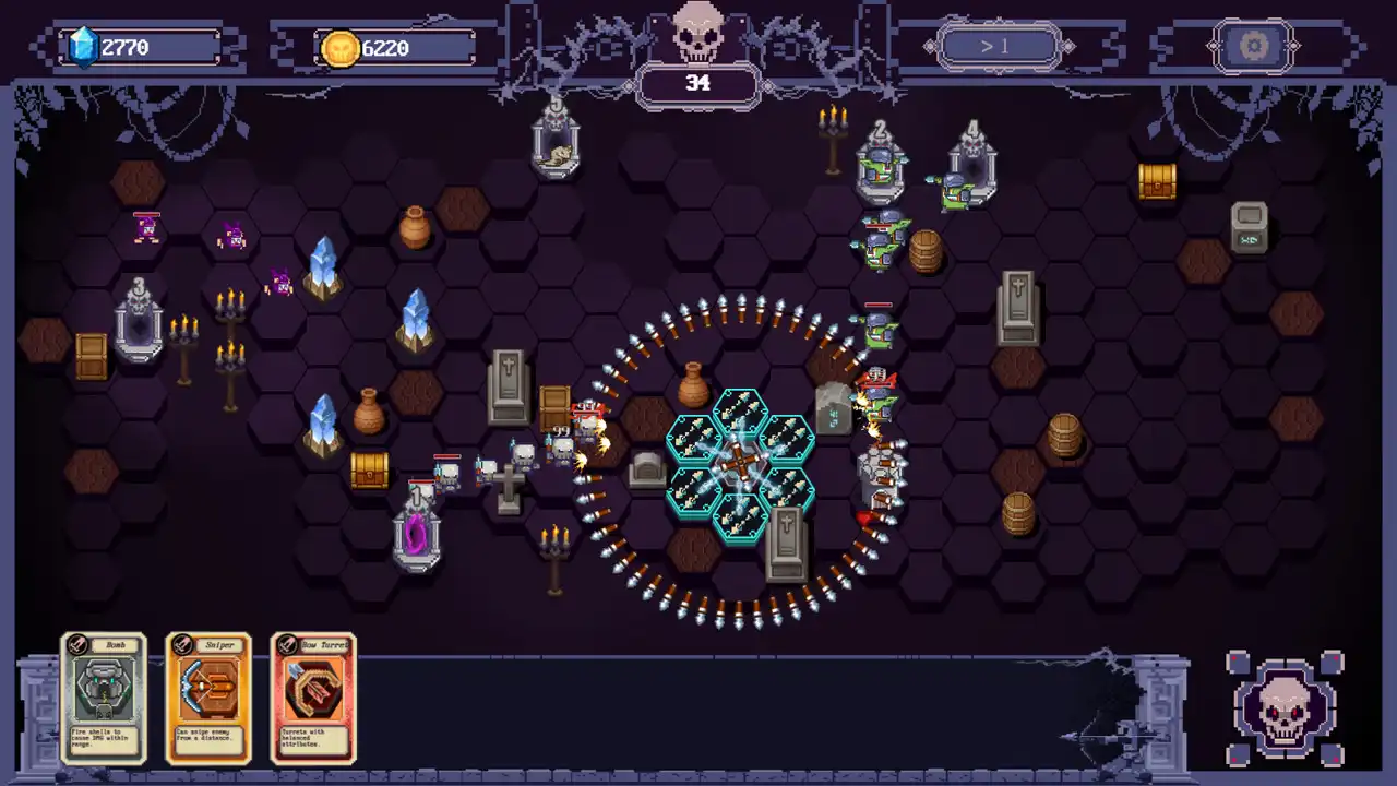 [PC]六角形塔/Hexagonal Tower