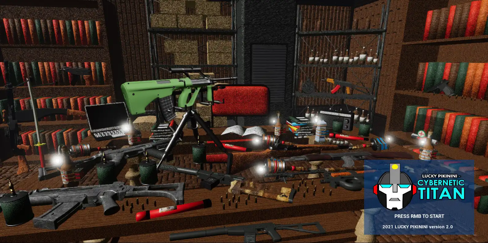 [PC]控制论泰坦/Lucky Tlhalerwa's Cybernetic Titan