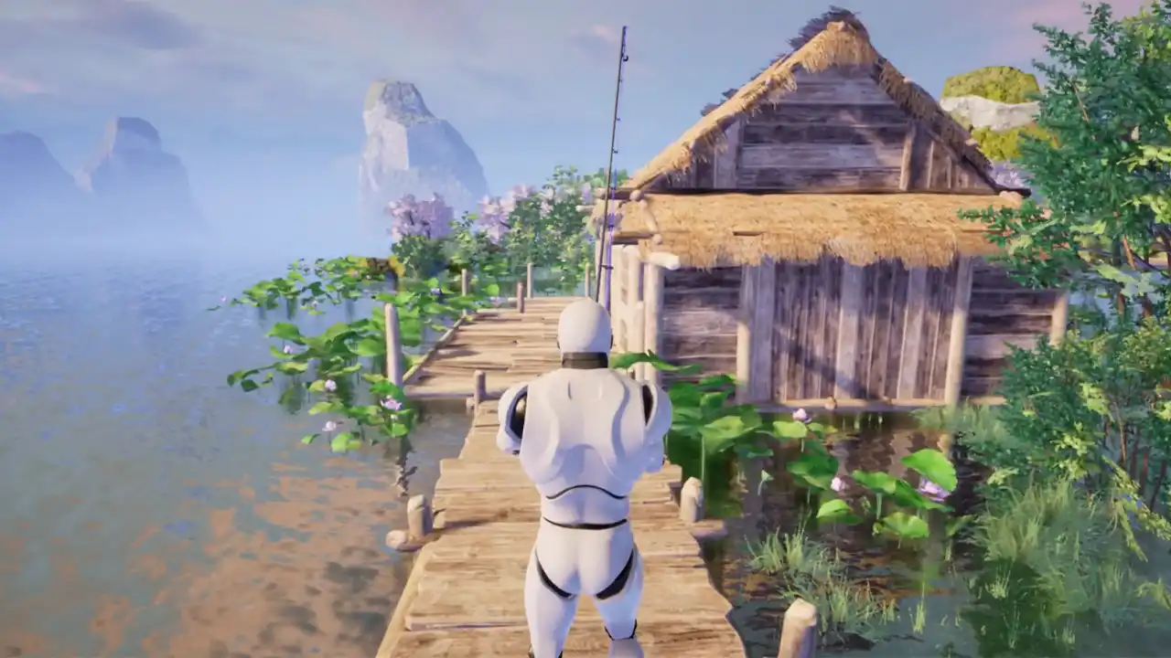 [PC]大明湖畔荷花钓鱼/Fishing at Lotus Lakes