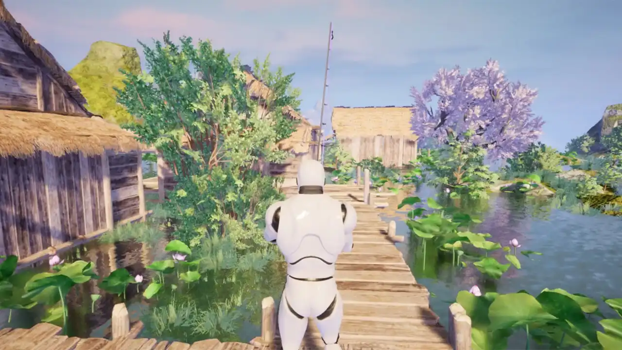 [PC]大明湖畔荷花钓鱼/Fishing at Lotus Lakes