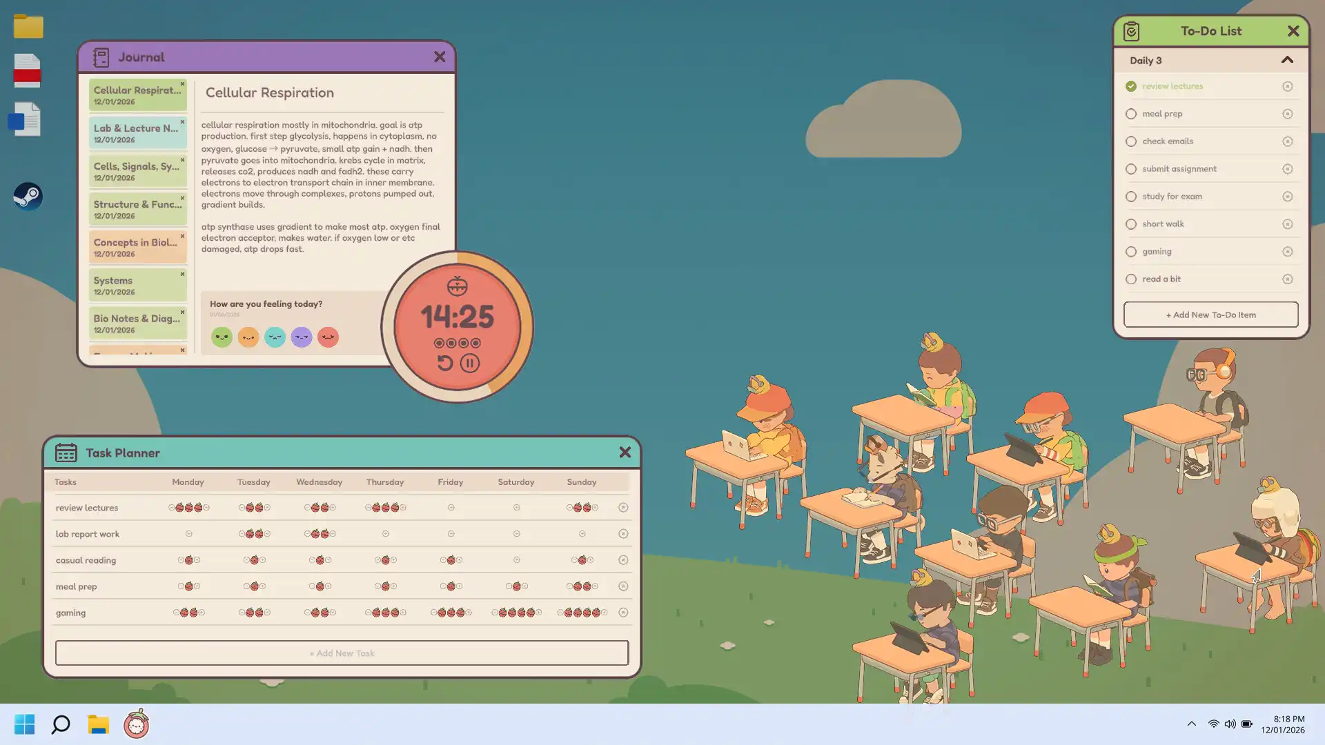 [PC]随时在一起: 云自习/On-Together: Virtual Co-Working