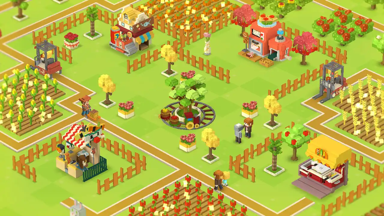 [PC]方块岛农场 - 梦想小岛/Voxel Farm Island