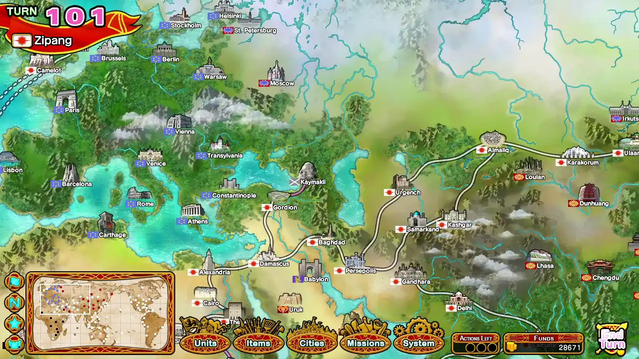 [PC]英雄战姬·Gold：新的征服/Eiyu*Senki Gold – A New Conquest