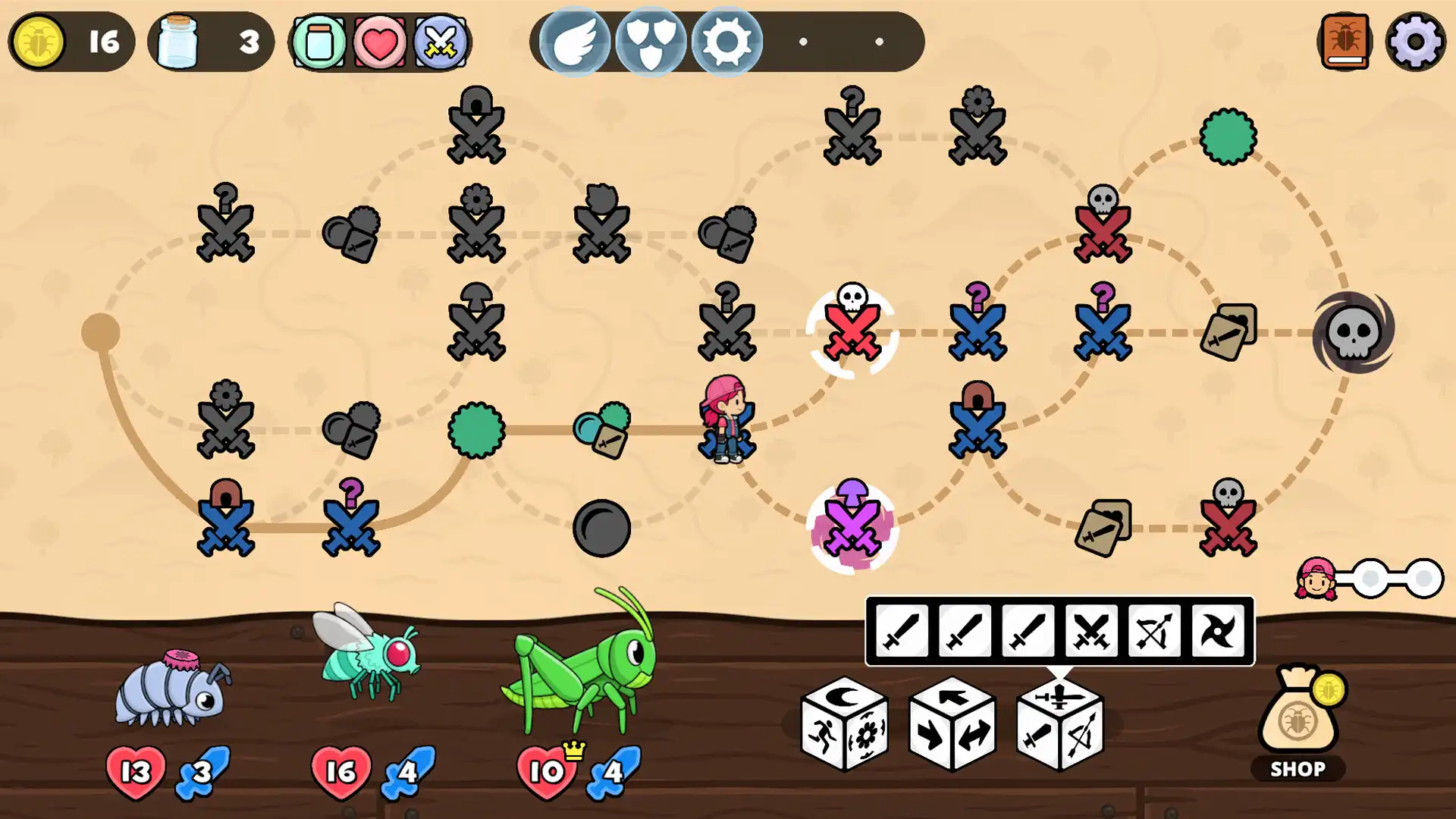 [PC]萌虫骰战/Dicey Bugs