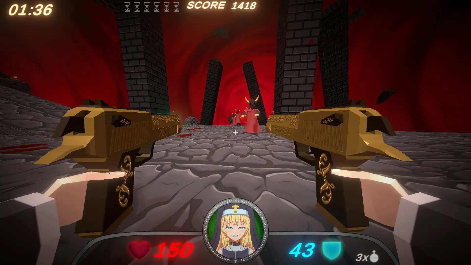 [PC]枪与修女：攻占地狱/Guns and Nuns: Storming Hell