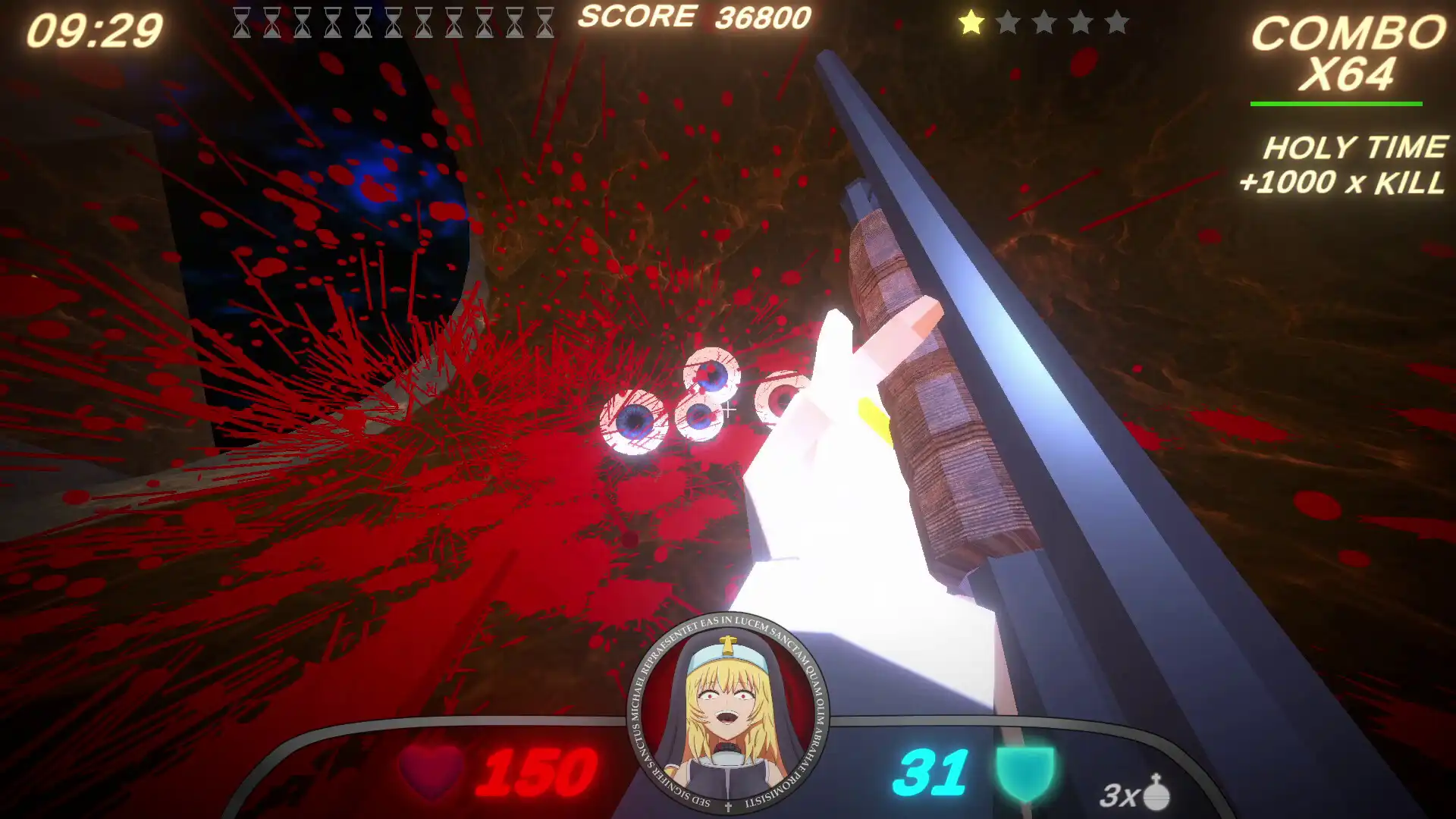 [PC]枪与修女：攻占地狱/Guns and Nuns: Storming Hell