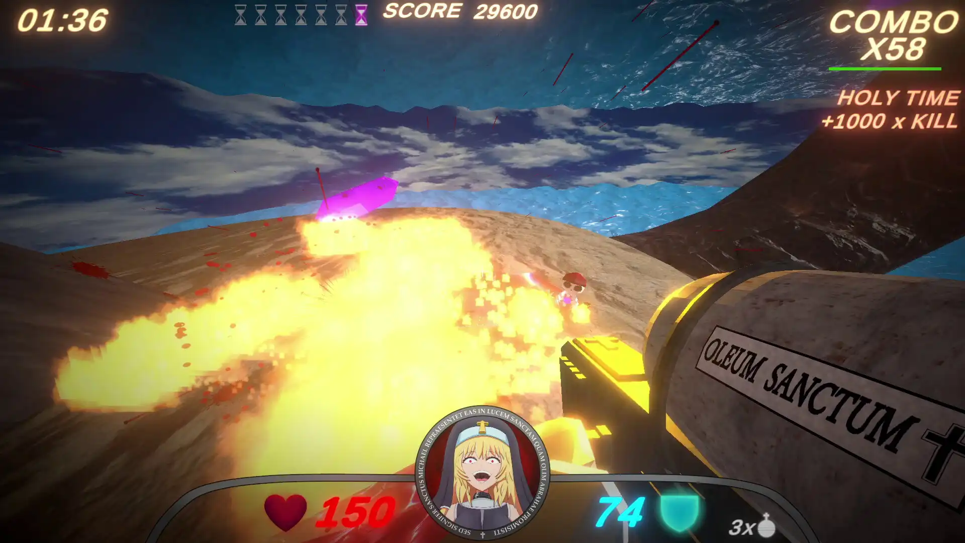 [PC]枪与修女：攻占地狱/Guns and Nuns: Storming Hell