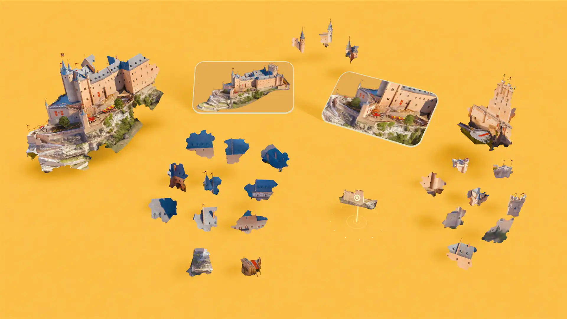 [PC]奇妙之地 - 3D 拼图模拟器/Puzzling Places - 3D Jigsaw Sim