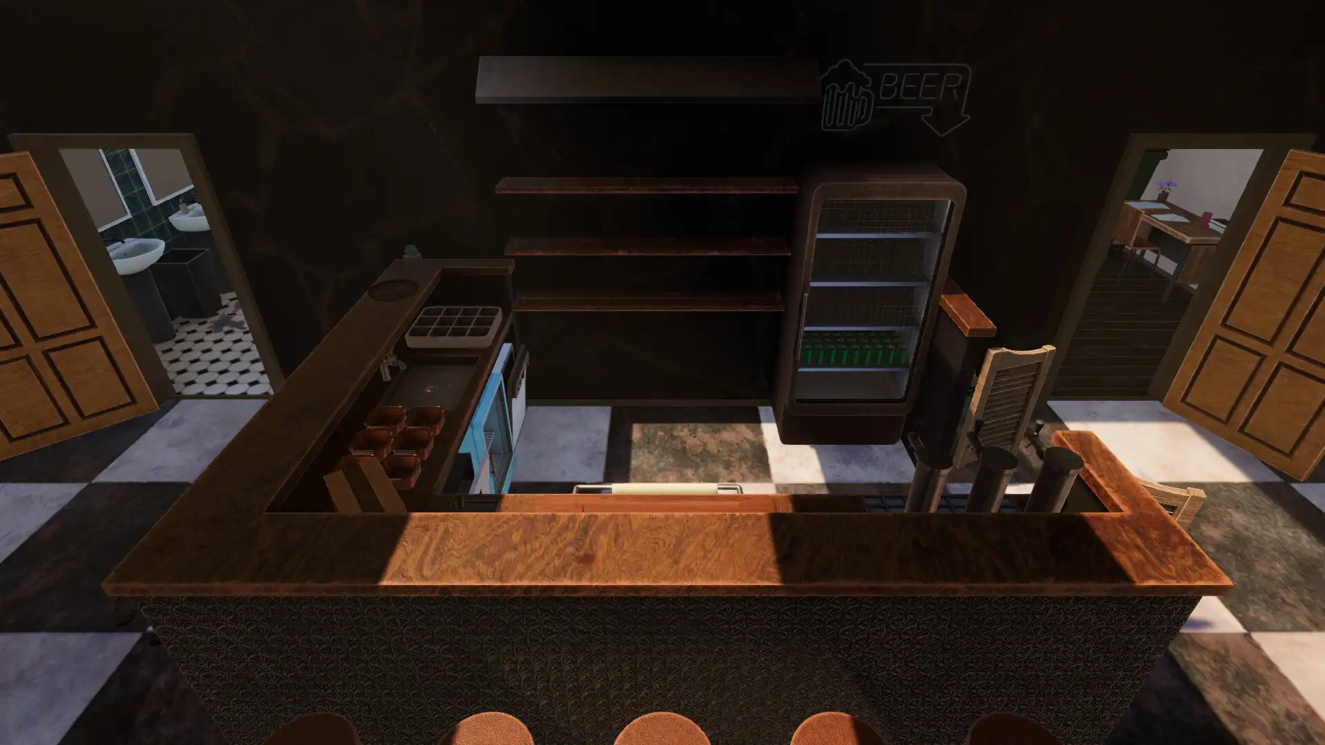 [PC]迪斯科灯光下：80年代酒吧模拟器/Under the Disco Lights - 80's Bar Simulator