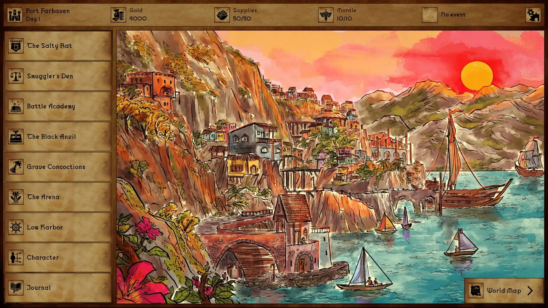 [PC]黯潮/Grim Tides - Old School RPG