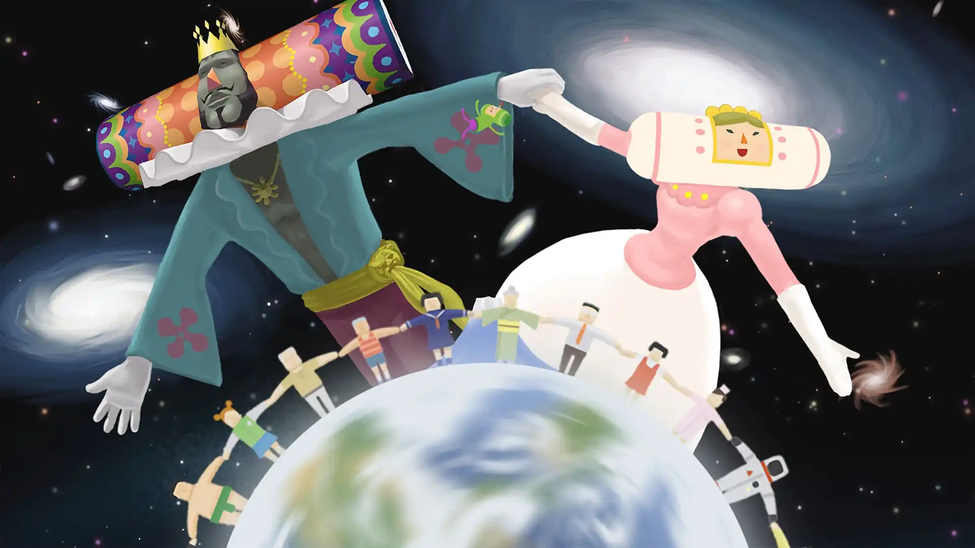 图片[1]-[PC]人见人爱的块魂 安可+ 国王大人的小小回忆/We Love Katamari REROLL Royal Reverie-芝士游戏