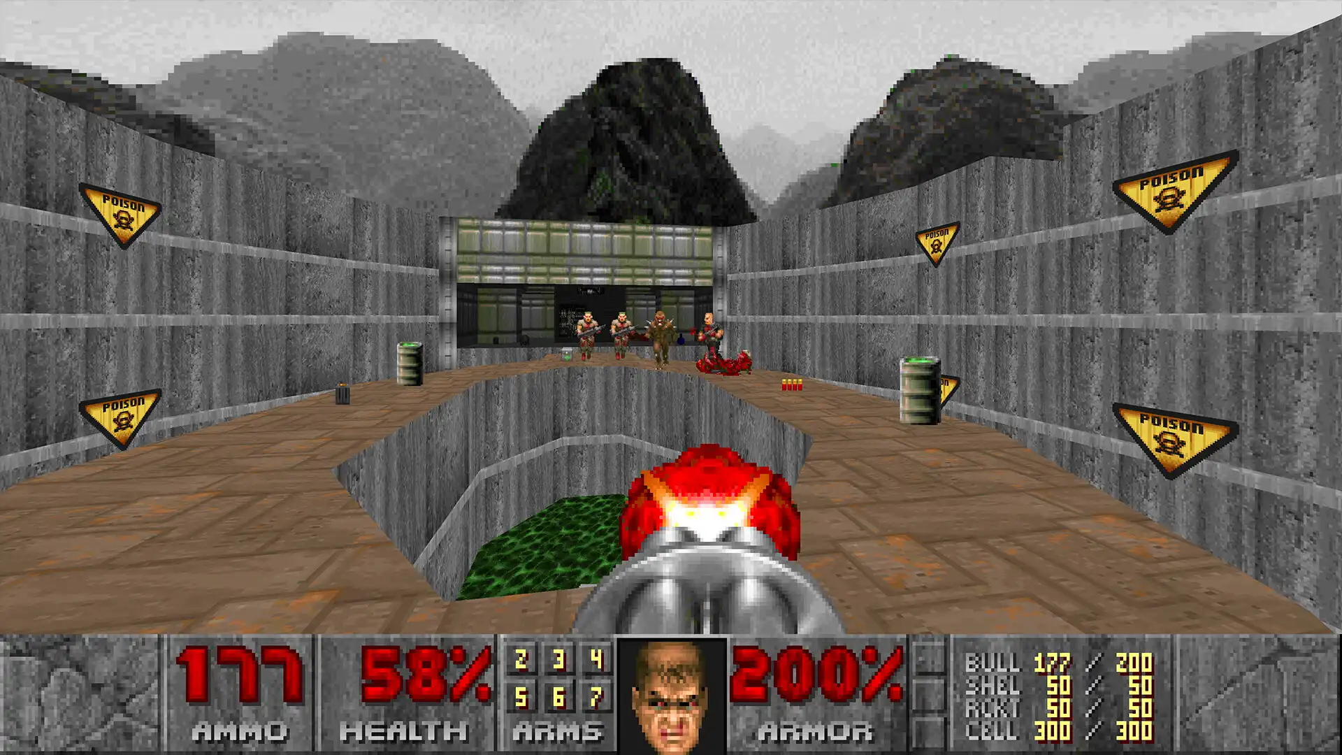 毁灭战士+毁灭战士2/DOOM + DOOM II 游戏截图 2