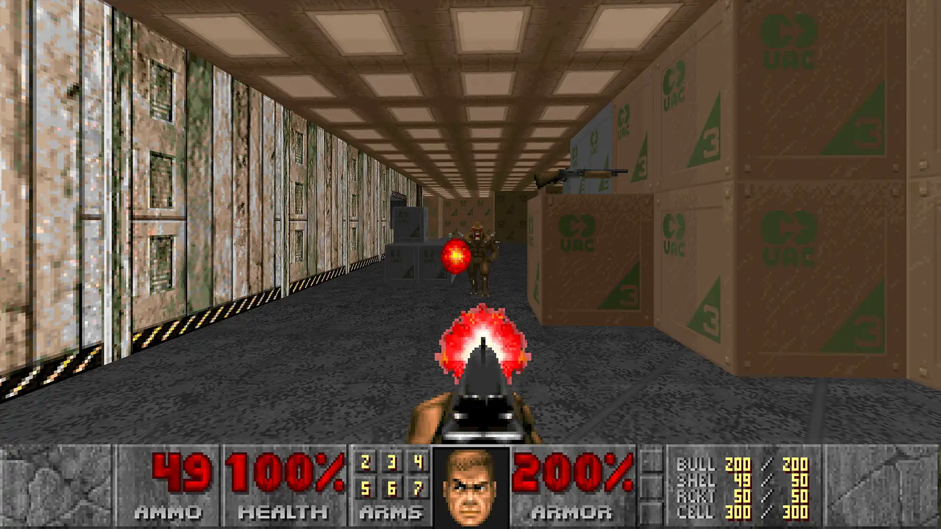 毁灭战士+毁灭战士2/DOOM + DOOM II 游戏截图 3
