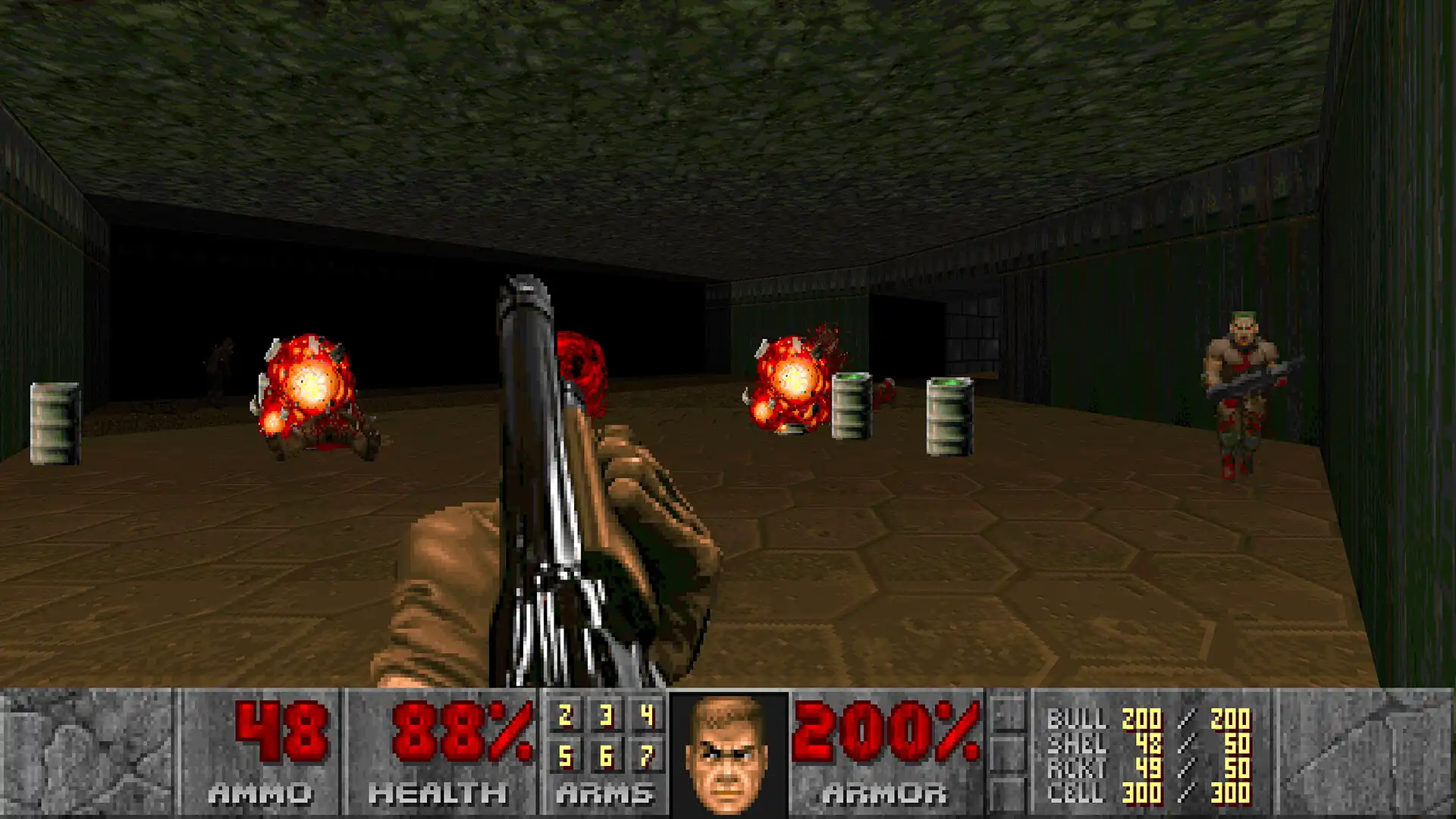 毁灭战士+毁灭战士2/DOOM + DOOM II 游戏截图 4