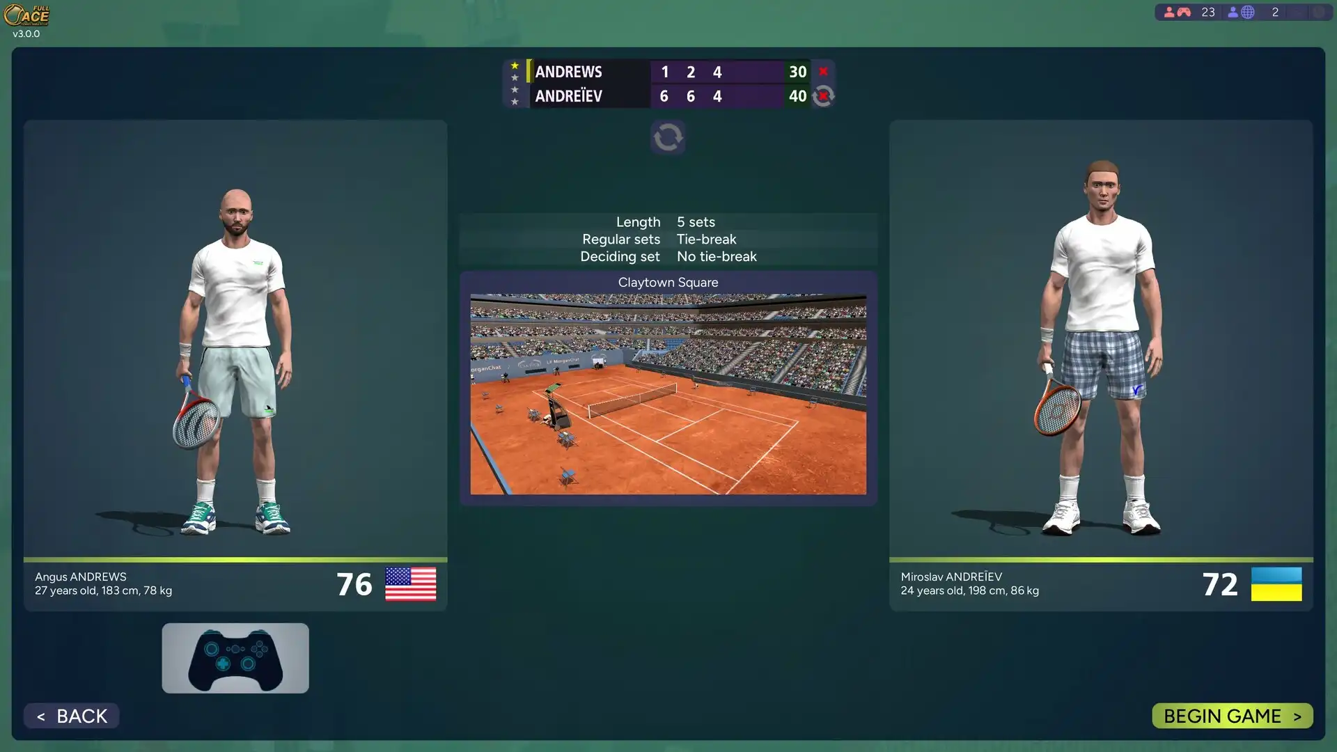 图片[3]-[PC]全王牌网球模拟器/Full Ace Tennis Simulator-芝士游戏